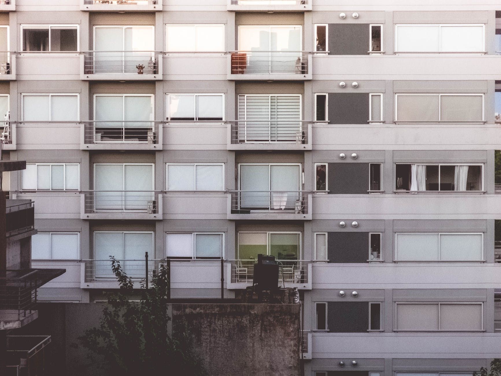 full frame shot of residential building